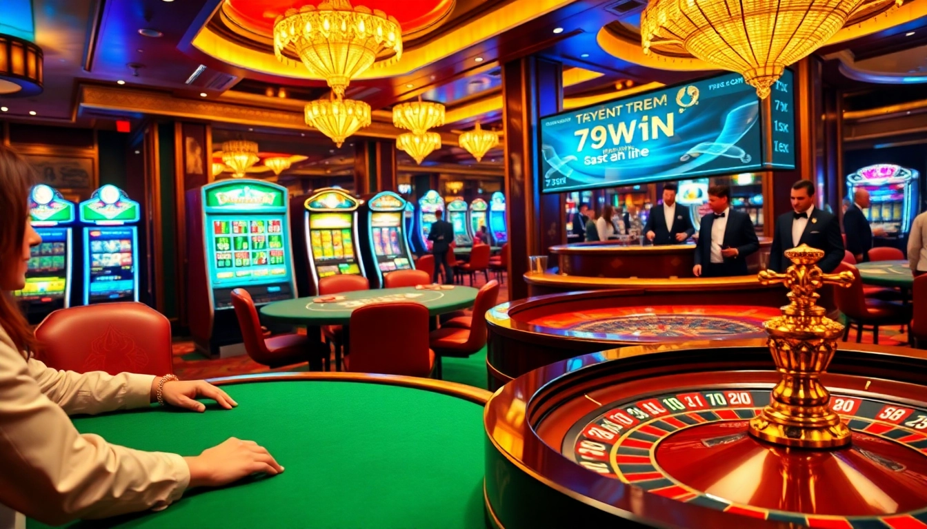 Experience the thrill of winning at a casino with the 789win link đăng nhập displayed above a live baccarat game.